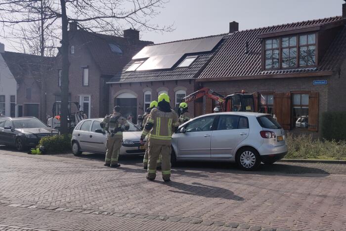 Gaslekkage door graafwerkzaamheden