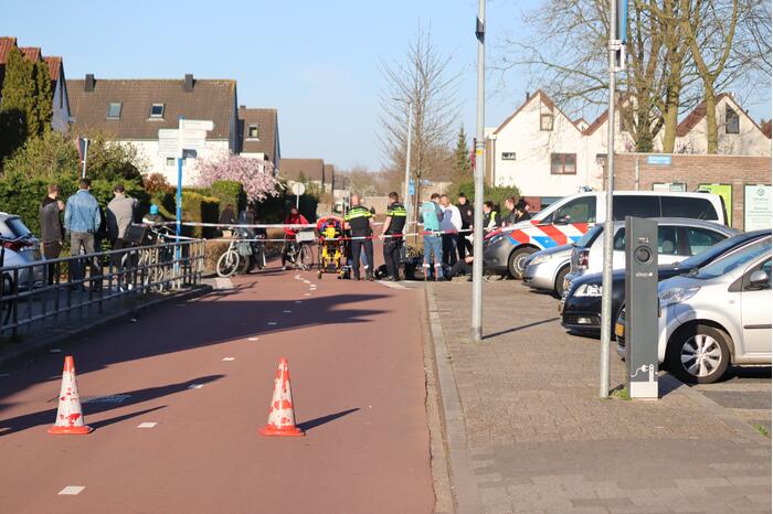 Gewonde bij ongeval tussen fietser en scooter