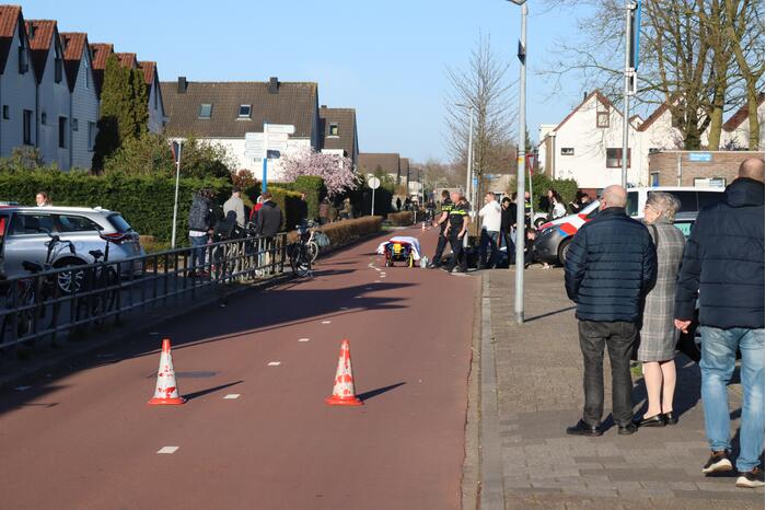 Gewonde bij ongeval tussen fietser en scooter