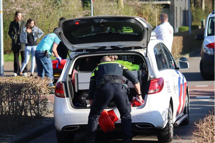 Gewonde bij ongeval tussen fietser en scooter