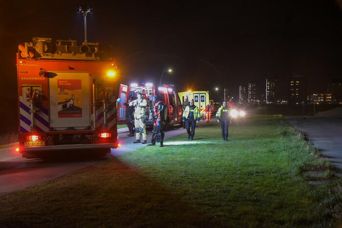 Grote zoekactie na gevonden fiets langs waterkant