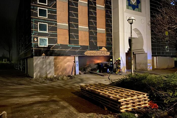 Flinke schade na brand bij moskee