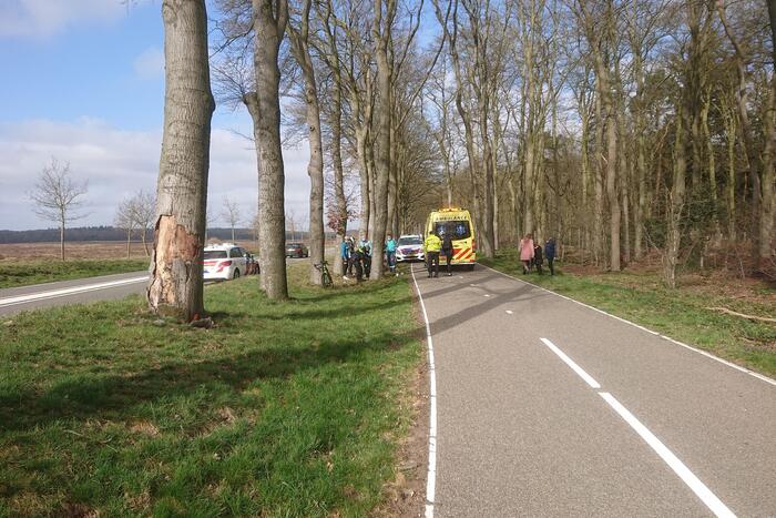 Wielrenners gewond bij botsing met wild zwijn