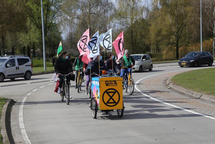 Anti-klimaat demonstratie verloopt rustig