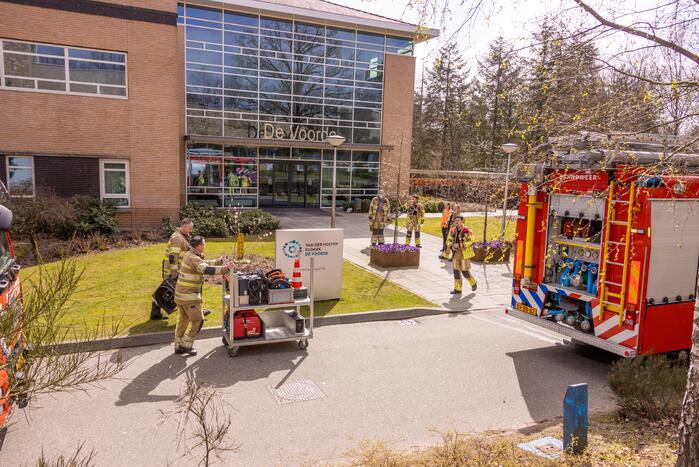 Brand in GGZ-zorginstelling Van der Hoeven kliniek
