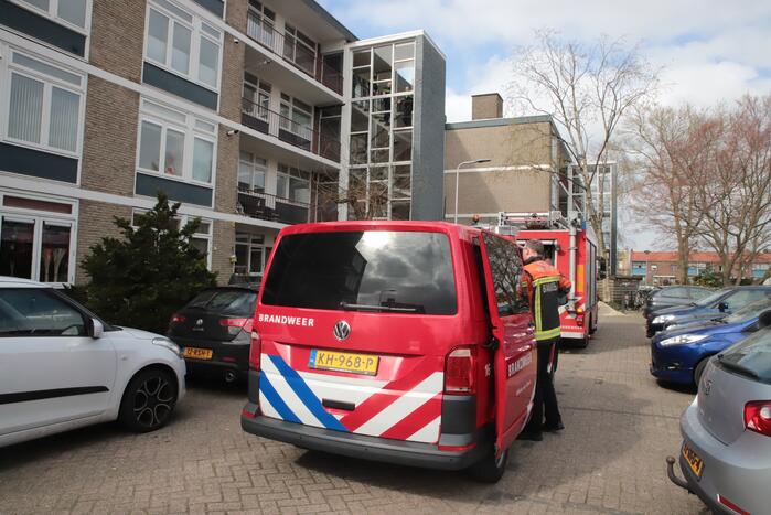 Grootschalige inzet bij flat