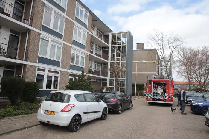 Grootschalige inzet bij flat