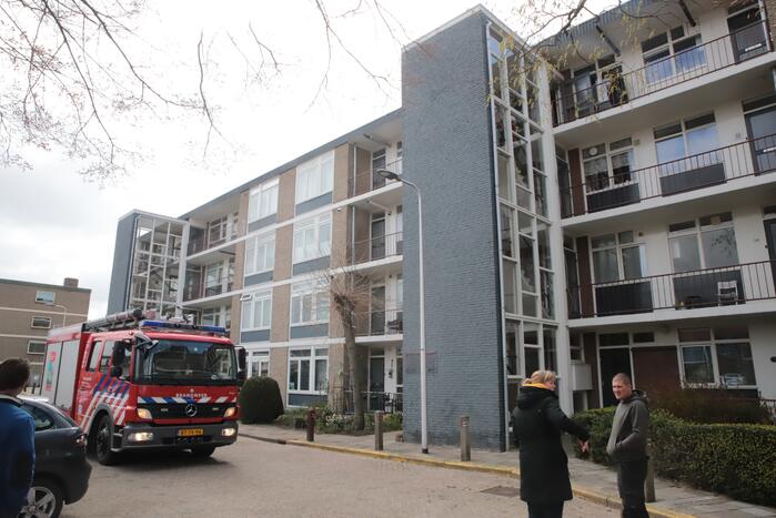 Grootschalige inzet bij flat