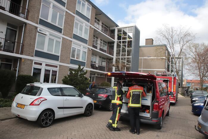 Grootschalige inzet bij flat