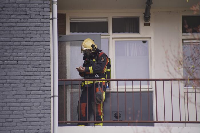 Grootschalige inzet bij flat