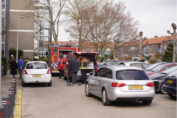 Grootschalige inzet bij flat
