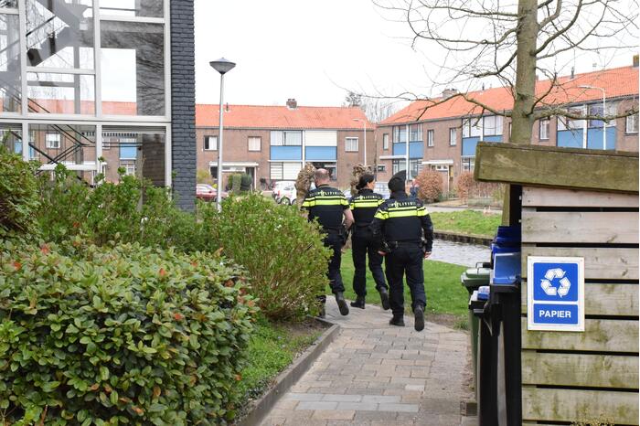 Grootschalige inzet bij flat