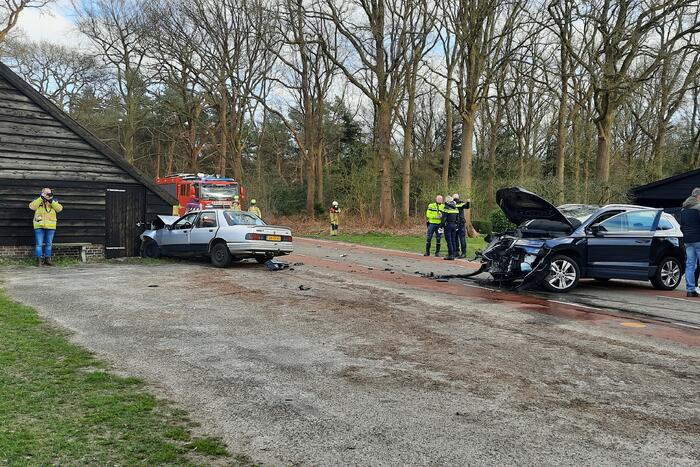 Gewonde en ravage door ongeval