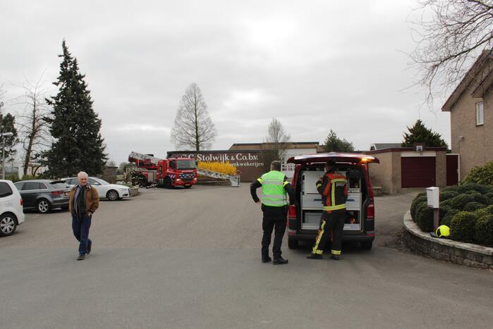 Brand in vrijstaande garageboxen