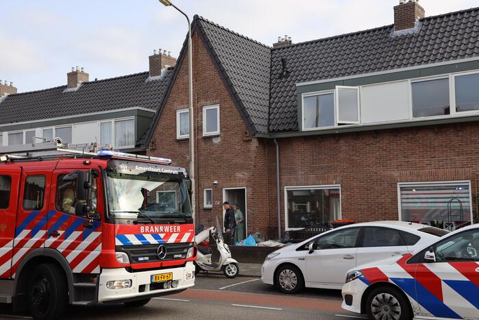 Woningbrand snel onder controle