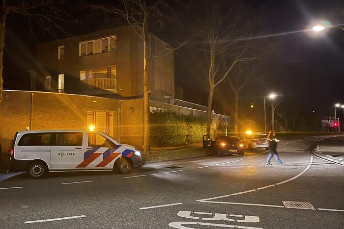 Auto vliegt uit de bocht en knalt tegen boom