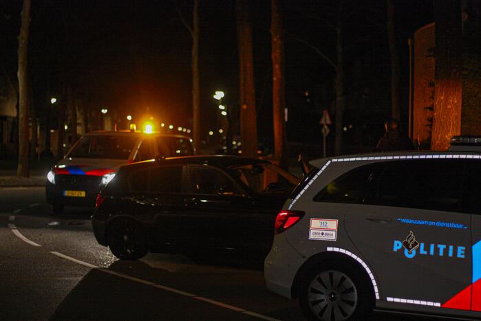 Auto vliegt uit de bocht en knalt tegen boom