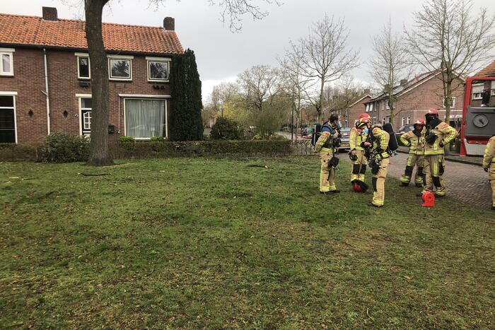 Gaslekkage door werkzaamheden in voortuin