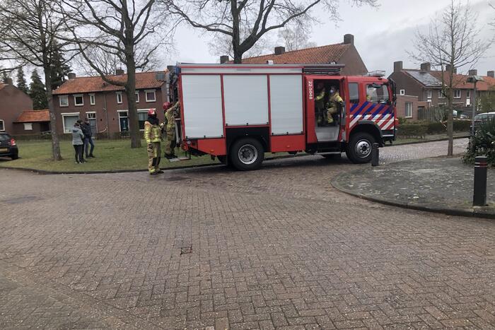 Gaslekkage door werkzaamheden in voortuin