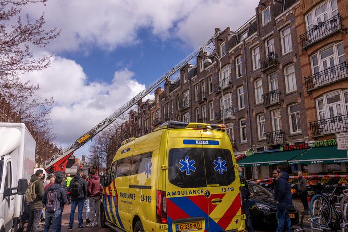 Gewonde bij hevige brand in horecazaak