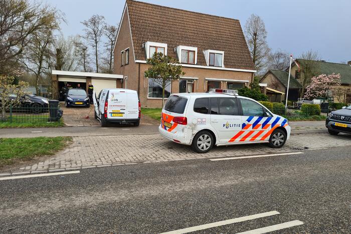 Veel schade bij ongeval tussen vier voertuigen