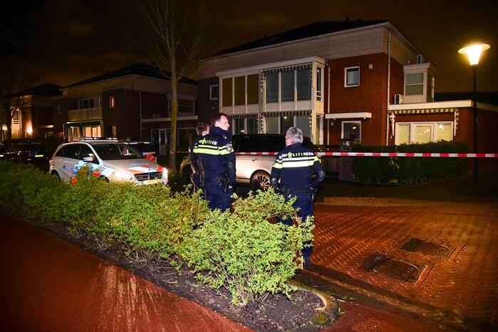 Schot gelost op woning