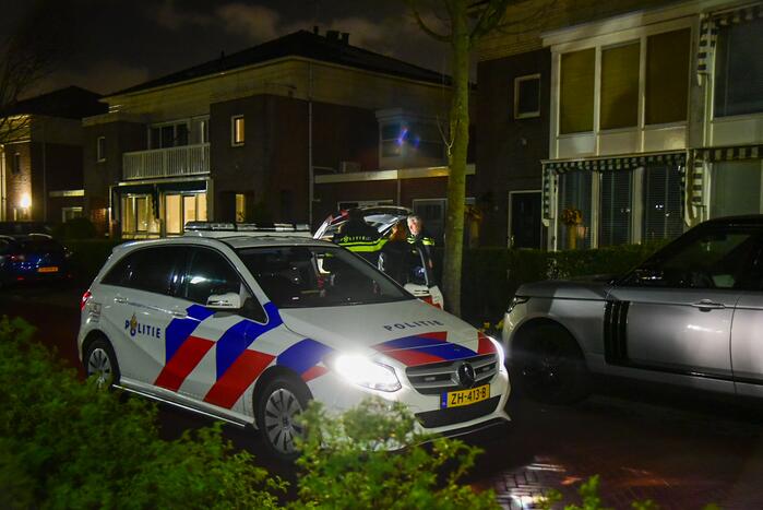 Schot gelost op woning
