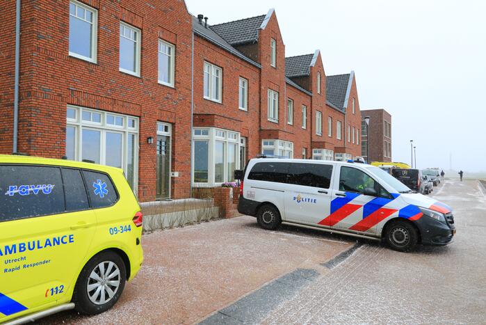 Man gewond bij werkzaamheden in woning Laakse Tuinen