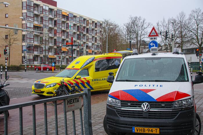 Persoon gewond bij verkeersongeval