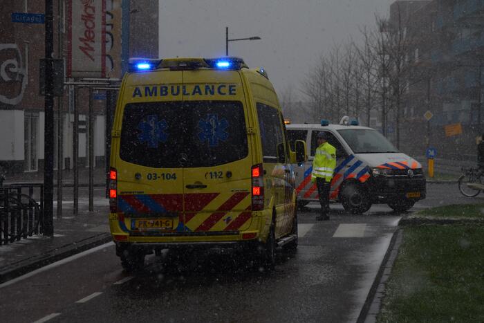 Voetganger aangereden door auto