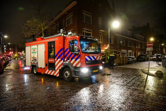 Brand bij poolse winkel