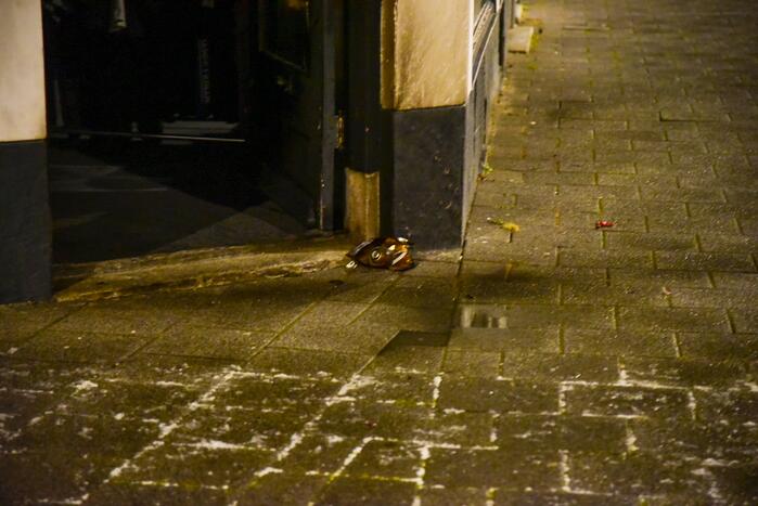 Brand bij poolse winkel