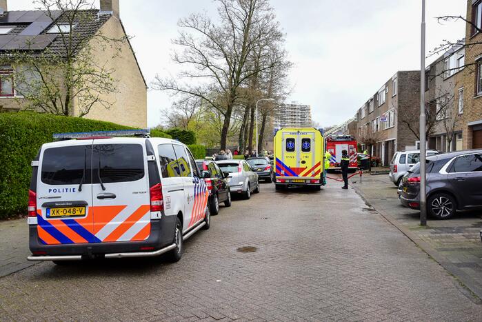 Slaapkamer compleet verwoest door uitslaande brand