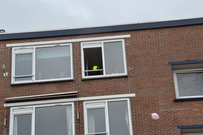 Flat ontruimd door brand