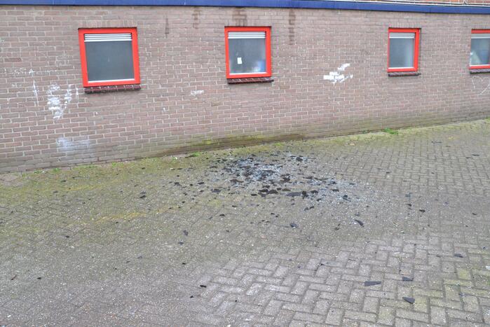 Flat ontruimd door brand