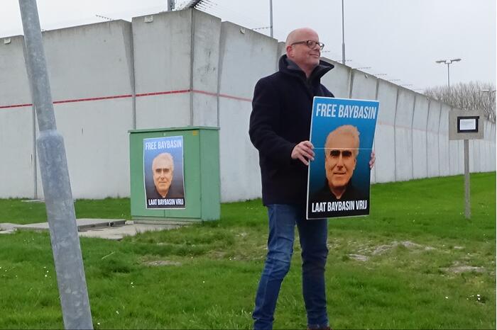 Demonstratie voor vrijlating Koerd Baybasin