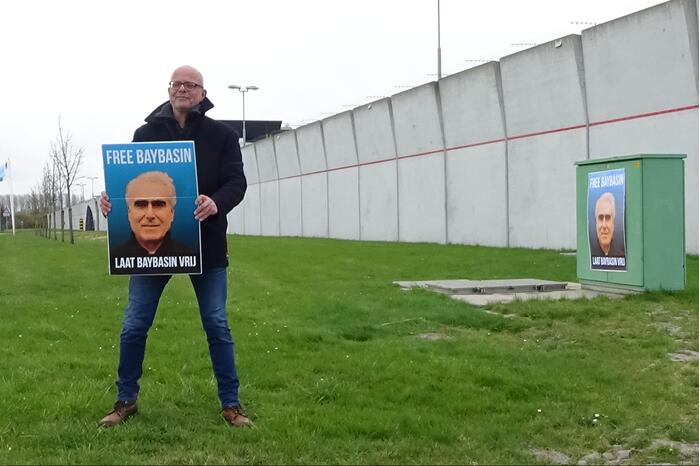 Demonstratie voor vrijlating Koerd Baybasin