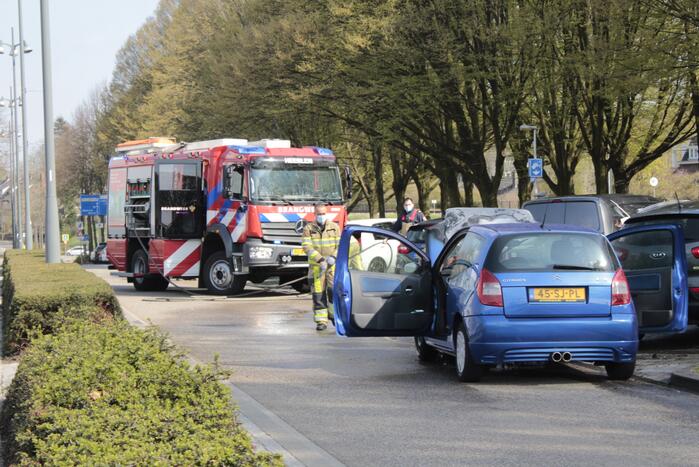 Flinke schade na autobrand
