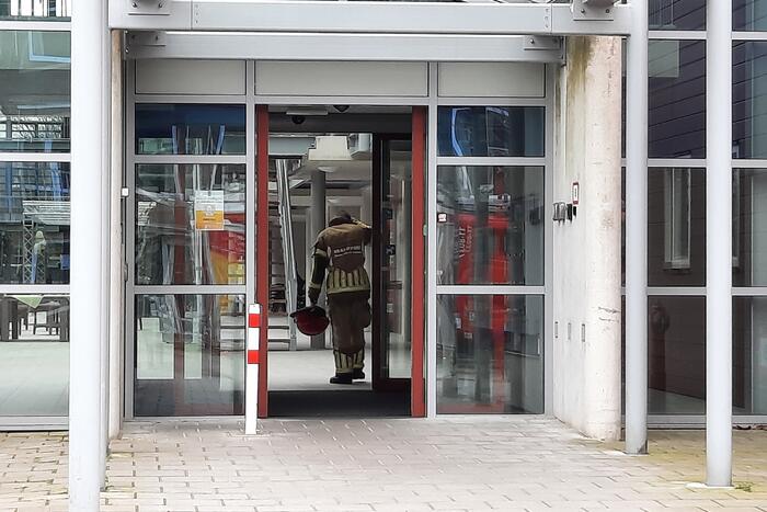 Brandweer inzet door verbrand eten