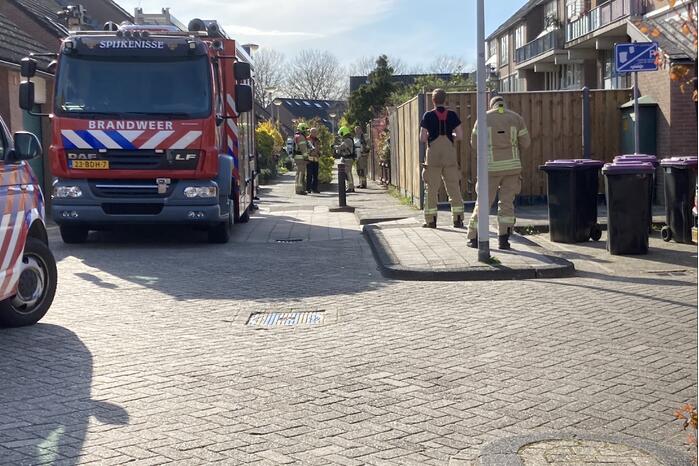Omgevallen fles schoonmaakmiddel zorgt voor stankoverlast