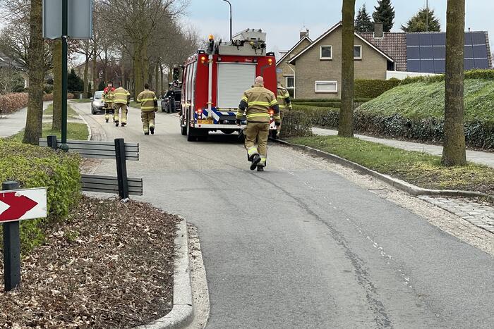 Brandweer ingezet voor oliespoor