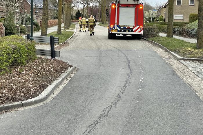 Brandweer ingezet voor oliespoor