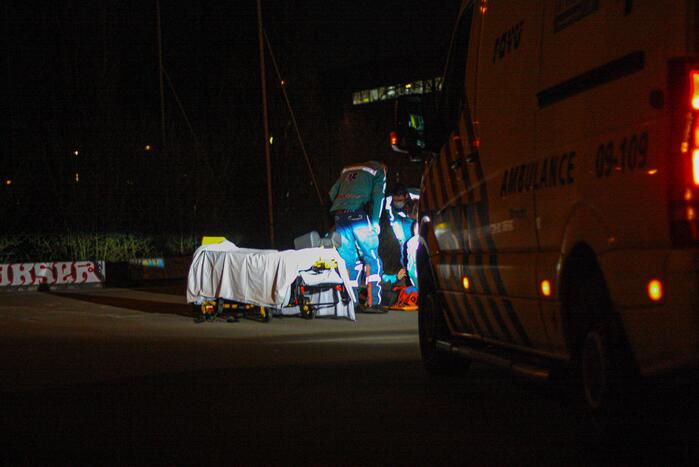 Zwaargewonde na val met step op skatebaan