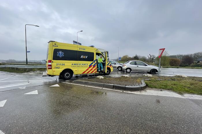 Veel schade bij ongeval met meerdere voertuigen