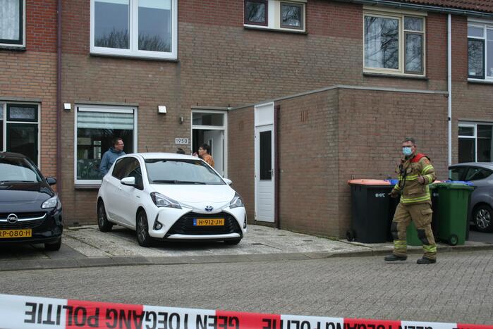 Veel rook bij brand in woning