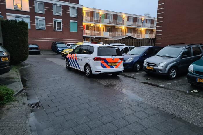 Traumahelikopter voor incident in woning