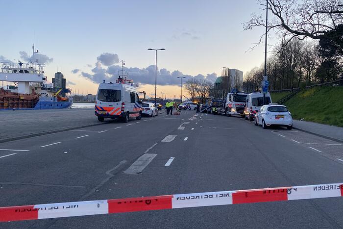 Vijf gewonden na mogelijke straatrace