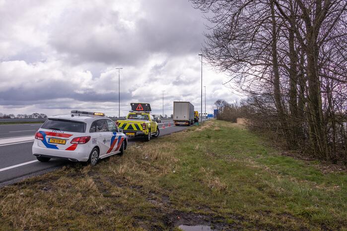 Rijksweg A1 112 nieuws Hoogland 