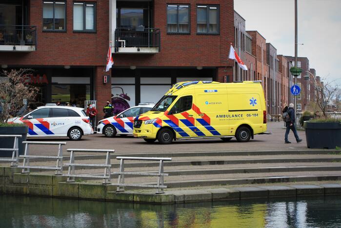 Kind in het water gevallen bij Winkelcentrum Drielanden