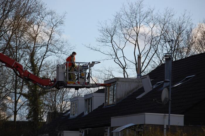 Traumahelikopter voor incident in woning